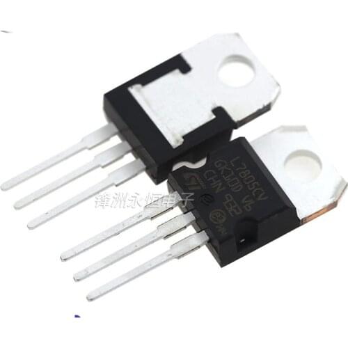 10PCS L7805CV TO220 L7805 TO-220 7805 LM7805 MC7805 new and original IC