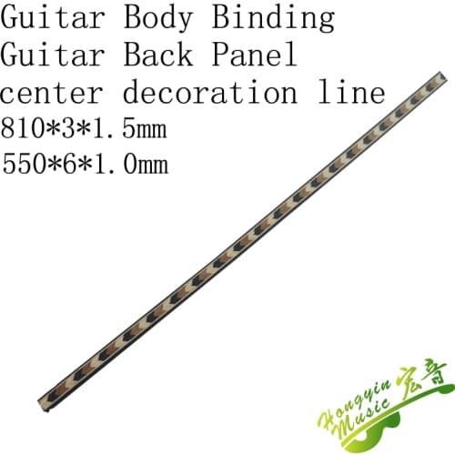 20 pcs guitar Binding Inlay Body Project Purfling Strip Guitar Bass Ukulele back Middle binding Accessories wood