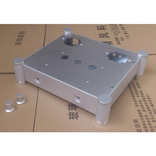 2020 latest 3607T Full Aluminum Enclosure tube AMP case power amplifier box DIY chassis