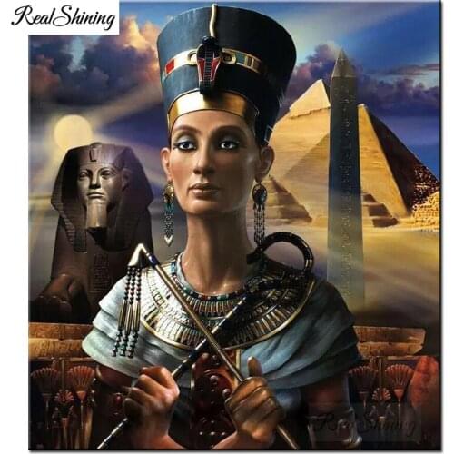 5d Diamond painting Natasha Egypt queen Diy Diamond embroidery Cleopatra pattern full drill square round Diamond mosaic,F539