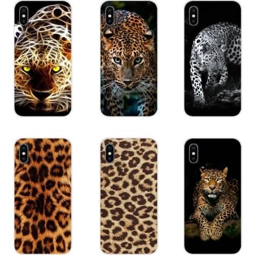 For Samsung A10 A30 A40 A50 A60 A70 M30 Galaxy Note 2 3 4 5 8 9 10 PLUS Mobile Phone Shell Covers Cheetah leopard Jaguar Fashion