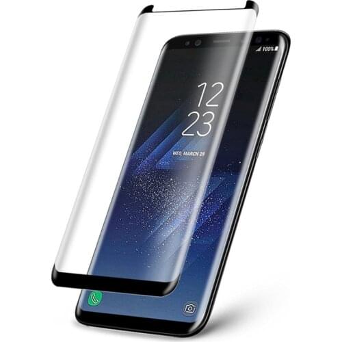 Case Friendly 3D Curved 9H Tempered Glass For Samsung Galaxy S8 S9 Plus S8+ S9+ Note 8 9 Screen Protector Film Not Full Cover
