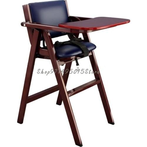 Baby Dining Chair Foldable Children Dining Table And Chair Baby Eating Seat Hotel Dedicated Household Multifunctional Baby Chair