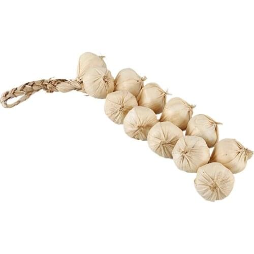 House Kitchen Garden Indoor Decor Artificial Garlic Strings