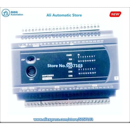 DVP32ES200T 32-Point Host 16DI 16DO NPN 24VDC 0.5A 2-Channel 100K Input Output 2-Channel 20K Input Output AC Power New