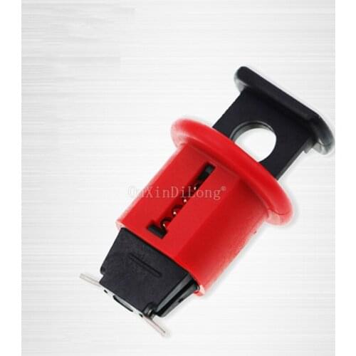 10PCS Electrical Lockout Miniature Circuit Breaker Lock Air Switch Breaker Lockout for Power Isolation Pinout Lockout JF1751