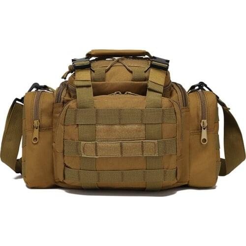 Outdoor sports camouflage handbag waterproof large camera travel luggage multifunctional mens and womens purse fishing bag