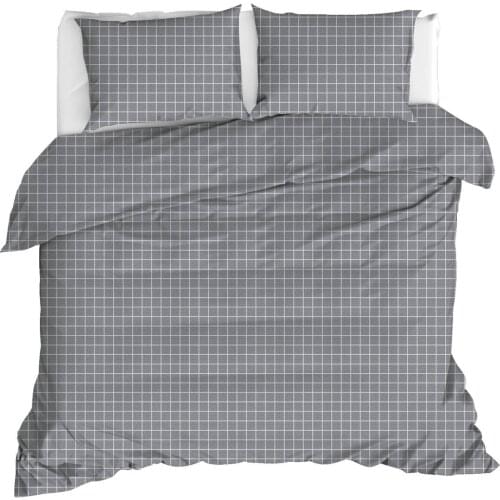 Enlora 100% Natural Cotton Duvet Cover Set Turkish Made Double Hope Combine Queen Size