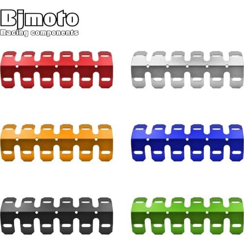 BJMOTO Motorcycle Exhaust Muffler Pipe Heat Shield Cover Guard For Z800 Z750 Z1000 TZR125 TZR250 WR400 WR450 TTR250 MT07 MT09