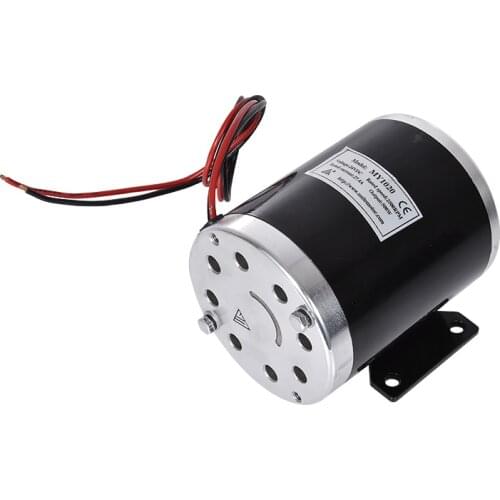 MY1020 500 W 24V, 36V, 48V motor, electric tricycle brush motor, DC brushed motor with lower plate, electric motor Scooter