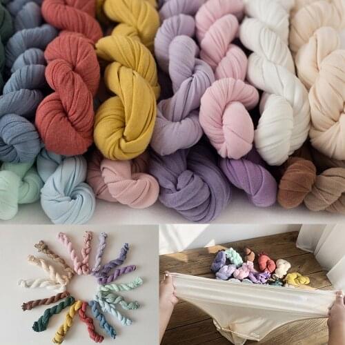 Super Stretch Baby Wrap Wool Infant Swadding Blanket Newborn Photography Props Studio Posing Accessories