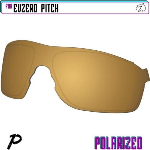 EZReplace Polarized Replacement Lenses for - Oakley EVZero Pitch Sunglasses - Gunmetal P