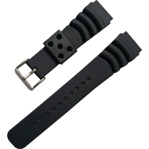 STEELDIVE Watch Strap 22mm Silicone Dving Watch Bands 22mm watches Bracelets 22mm Mechanical Watch bands 20mm rubber straps