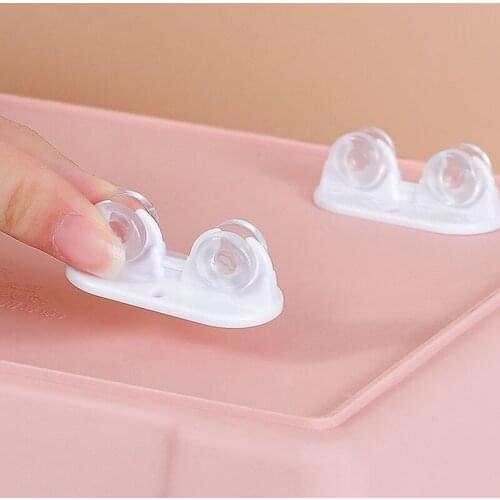 4PCS Self Adhesive Casters Pulley Roller For Cabinet Drawer Storage Box Directional Wheels Furniture Accessories Hardware Gadget