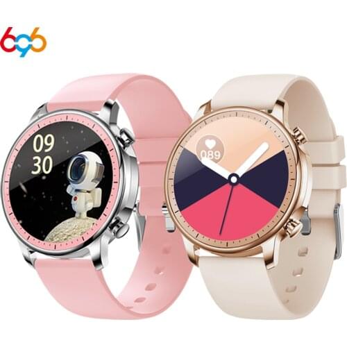 Newest V23 Smart Watch 2021 Men Women Full Touch Screen Heartrate Blood Pressure Detection Blue Tooth Smartwatch For IOS Android