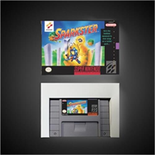 Sparkster - Action Game Card US Version with Retail Box