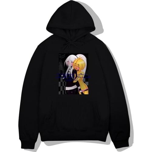 Anime Japanese Mens Hoodie print Cartoon Clothes Autumn Thicken Hooded Pullover Sweatshirt Harajuku Clothes Hot