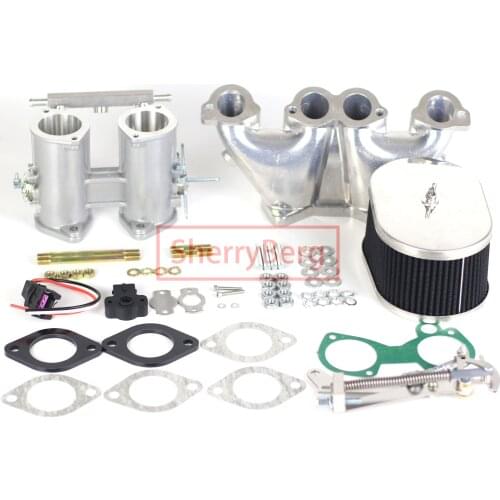 SherryBerg Throttle body Inlet Manifold for AUDI 80 VW MK2 Weber 40 42 45 48 50 DCOE EMPI Dellorto 45DHLA REP. Carburetor Carb