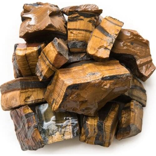 High Quality Big Gem DIY Materialnatural Tiger Eye Crystal Rough Stones Rock Specimen Natural Stones and Minerals