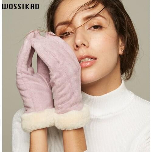 Winter Gloves Thickening Keep Warm Student Touch Screen Glove Guantes Invierno Mujer Handschoenen Luvas Modis 2019 Dropshipping