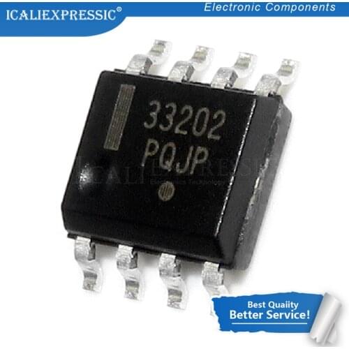 10PCS MC33202DR2 SOP8 MC33202 SOP MC33202DR2G SOP-8 Operational Amplifier