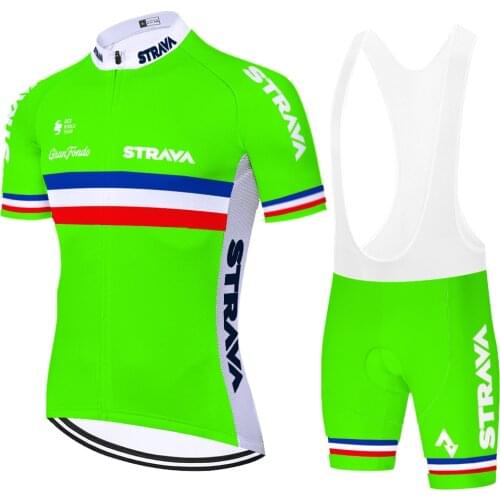 Cycling jersey maillot cyclisme 2021 strava France bretelle ciclismo fietskleding spodenki rowerowe męskie мужская одежда