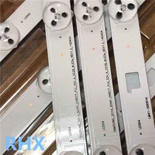 30Pieces/lot LED strip LM41-00091J LM41-00091K for Sony 32'' TV KDL-32RD303 KDL-32R303C