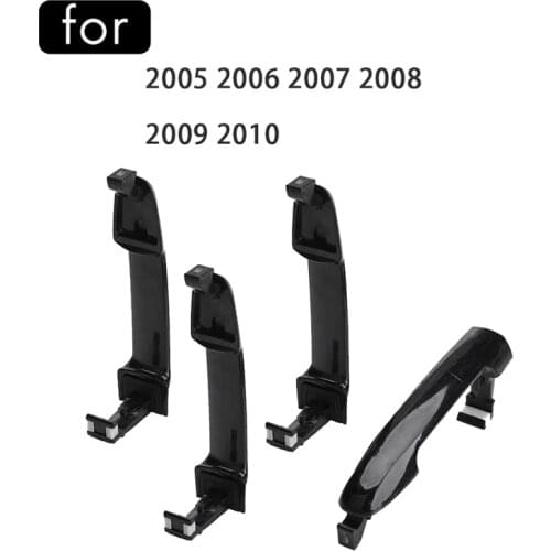 4Pcs for HYUNDAI SONATA 2005-2010 Outside Exterior Door Handle for All Four Doors 82651-3K000 Front Rear Left Right Side