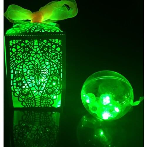 50pcs/lot Warm White LED Balloon Lights for Paper Lantern Balloon Christmas Party Decoration natale Yellow Lights Free Shipping