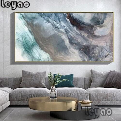 Abstract Landscape 5D DIY Diamond Painting Full Square Round Embroidery Cross Stitch Rhinestone Mosaic Christmas Gift Art Decor
