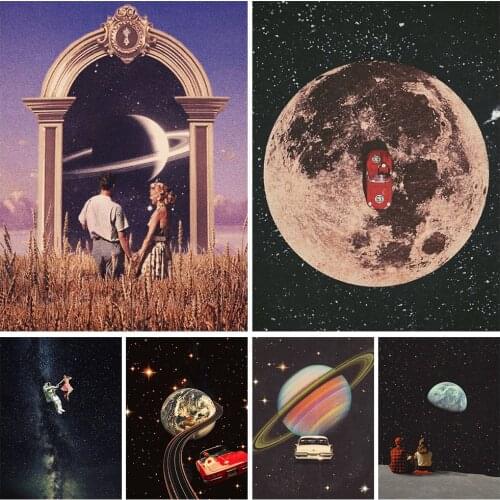 Diamond Embroidery 5D DIY Rhinestone Three-dimensional "space Travel" Exquisite Handmade Home Decoration Can Be Customized