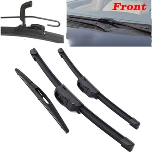 Car Front & rear Windshield Windscreen Wiper Blades For Suzuki Vitara MK4 2015 2016 2017 2018 2019 2020