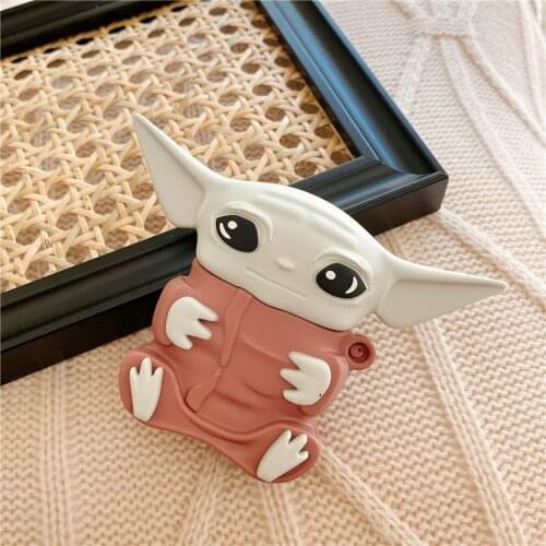 Apple airpods headset case 1 / 2 Wireless Bluetooth Youda baby silicone case Youda baby cartoon character image