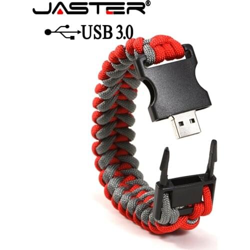 USB 3.0 Flash Drives Nylon Braided Bracelets Pen Outdoors Disk Bangles Stick 4GB 8GB 16GB 32GB 64GB 128GB External Storage