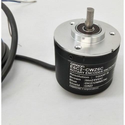 E6C2-CWZ6C OMRON Rotary Photoelectric Encoder 5-24V 2500 2000 1800 1024 1000 600 500 400 360 200 100 60 40 30 20PPR