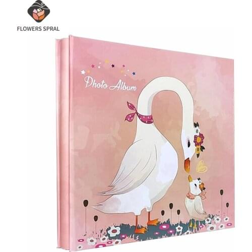 Creative Gift 6-Inch Interstitial Album 500 Large-Capacity Photo Collection Family Album Storage Childrens Growth Album Storage
