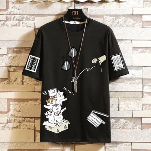 Short Sleeve T Shirt MenS 2021 Summer High Quality Tshirt Top Tees Classic Brand Fashion Clothes Plus Size M-5XL O NECK