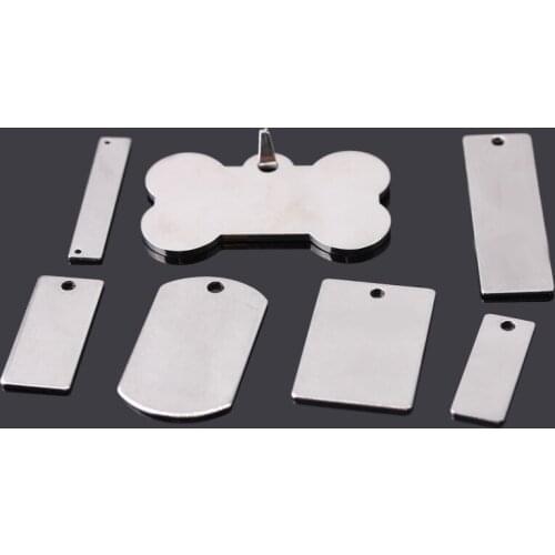 Stainless steel accessories set pendant hair accessories bracelet necklace accessories DIY accessories military Brand