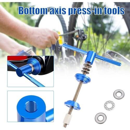 Newly Bicycle Cup and Bottom Bracket Installation Tool Mountain Bike Headset Bracket Press Setting Kit Bike Repair Accessories