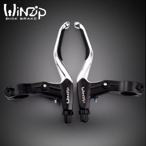 Bicycle Aluminum Alloy Brake Lever V-Brake Disc Brakes Lever Mountain Bike Brake Handle Crank Handlebar 22.2cm Bicycle Parts