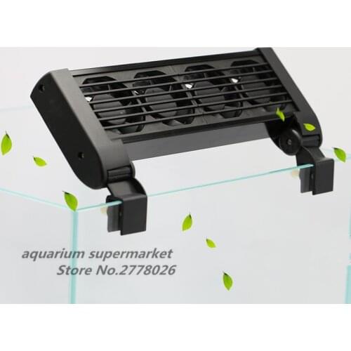 SUNSUN 1 piece speed adjustable high quality power saving cooling fan with 2 4 6 fan head conch fan for fish tanks aquarium