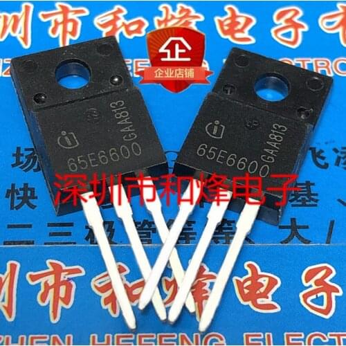 100% New&original 65E6600 IPA65R600E6 TO-220F 700V 18A