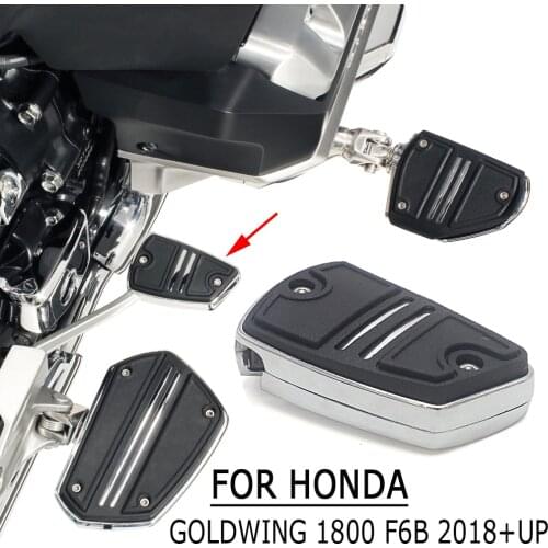 Motorcycle Chrome Brake Pedal Cover For Honda Goldwing 1800 F6B GL1800 2018 2019 2020 2021 Motorcycle Accessories