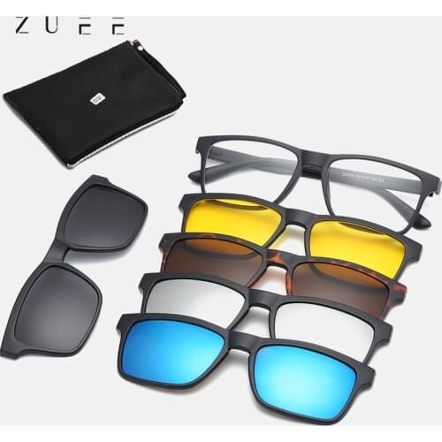 Magnet Sunglasses Clip Mirrored Clip On Sunglasses Clip On Glasses Men Polarized Clip Customized Prescription Myopia