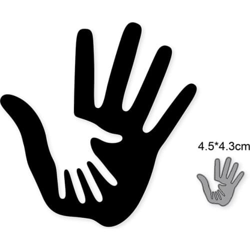 Metal cutting dies cut die mold Baby Hand decoration Scrapbook paper craft knife mould blade punch stencils dies