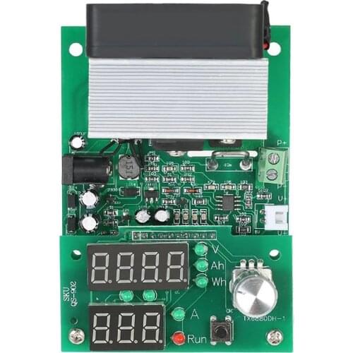 60W Multifunctional Constant Current Electronic Load Aging Module 9.99A 30V Battery Capacity Tester PCB Board