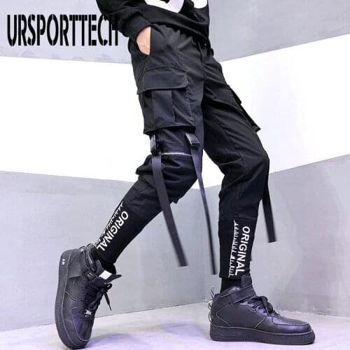 New Cargo Pants Trousers Men Pant Joggers Pant Streetwear Hip Hop Harajuku Dance Pantalones Embroidery Casual Boys Pants Men