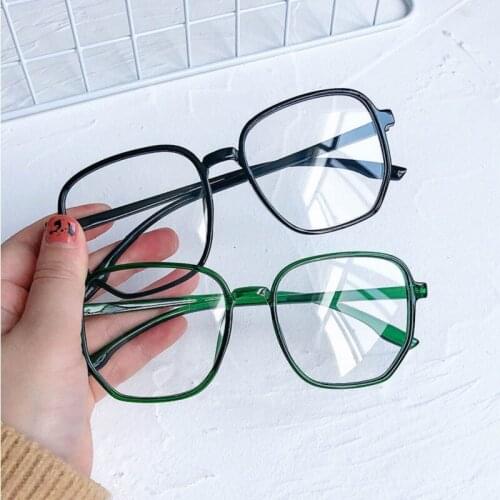 Glasses Frames Women Eyeglasses Anti-blue Men Computer Glasses Gaming Goggles Transparent Eyewear Frame Square Black Eyeglasses
