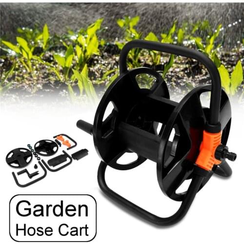 Garden Hoses Reel Garden Pipe Storage Cart Pipe Exclude Winding Tool Rack Portable PP Plastic+Metal+Copper