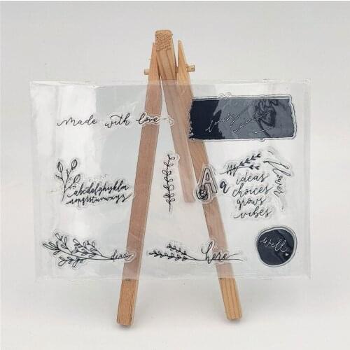 11*16cm Vines wheat Transparent Clear Stamps / Silicone Seals Roller Stamp for DIY scrapbooking photo album/Card Making